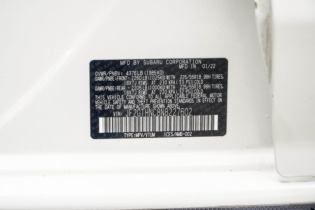 2022 Subaru Crosstrek Limited CVT - 22911967 - 41