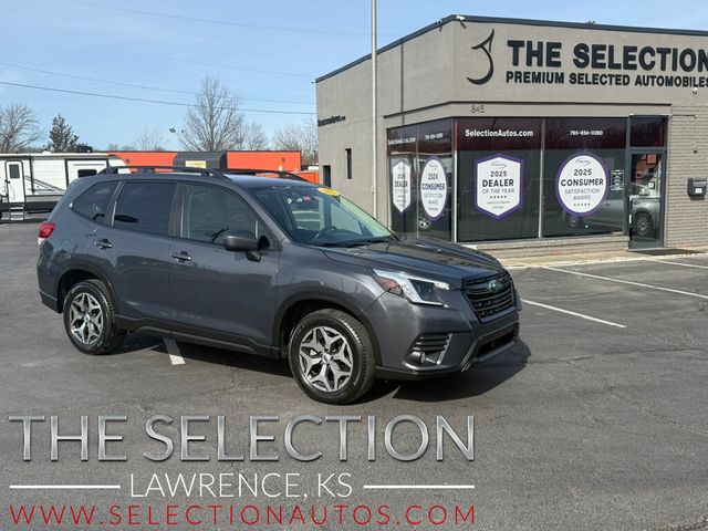 2022 Subaru Forester PREMIUM AWD W/EYESIGHT DRIVERS SYSTEM STARLINK, BLIND SPOT - 22996231 - 0