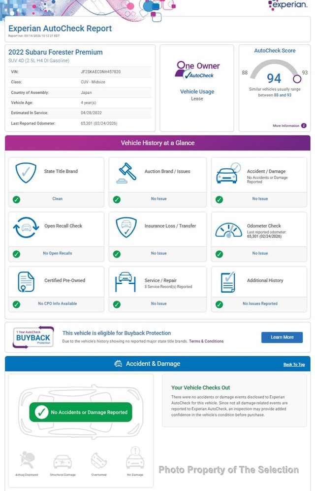 2022 Subaru Forester PREMIUM AWD W/EYESIGHT DRIVERS SYSTEM STARLINK, BLIND SPOT - 22996231 - 17