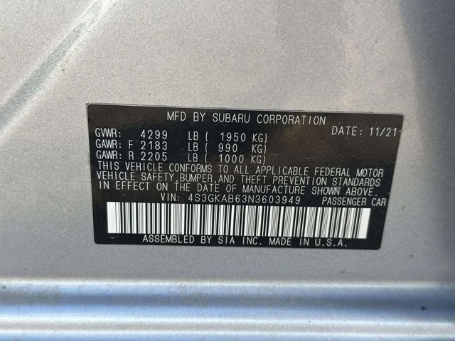 2022 Subaru Impreza 4-door CVT - 23028706 - 22