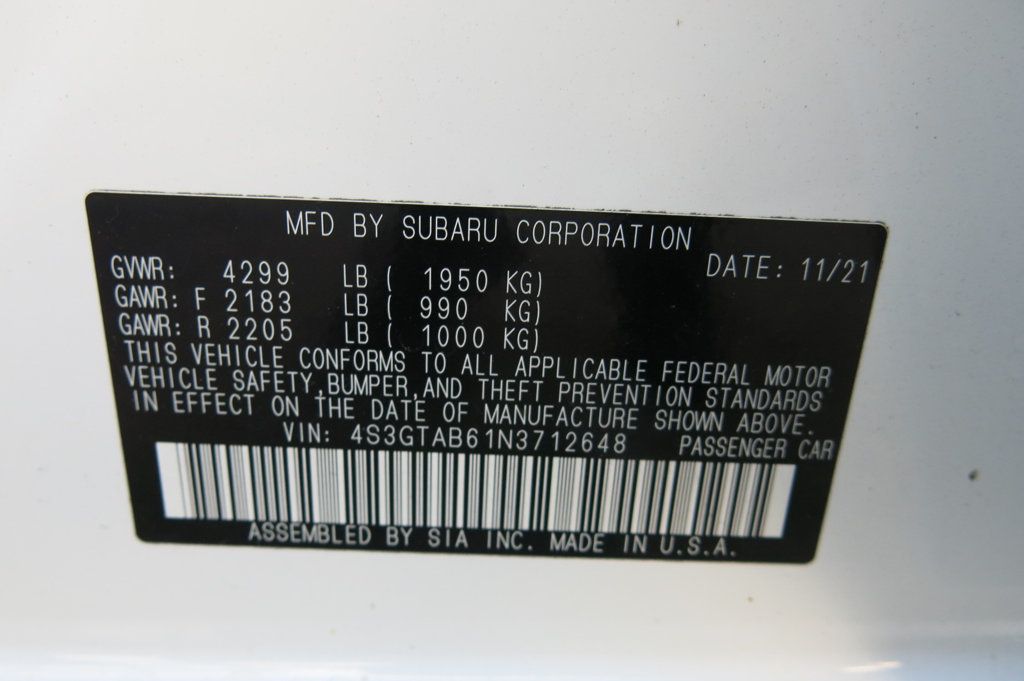 2022 Subaru Impreza 5-door CVT - 23065391 - 35