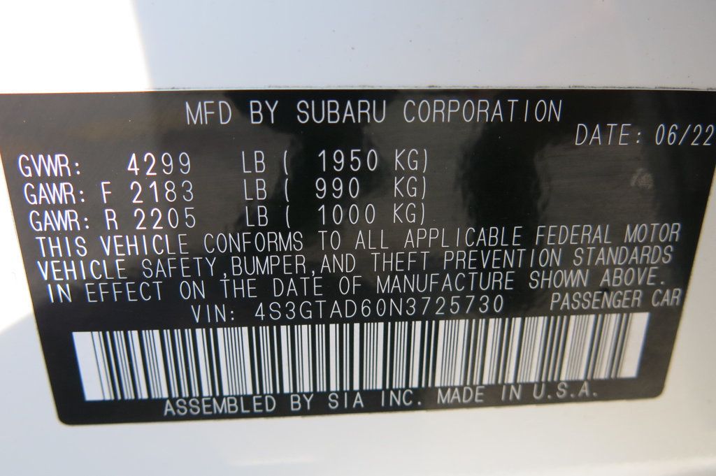 2022 Subaru Impreza Premium 5-door CVT - 22901431 - 35