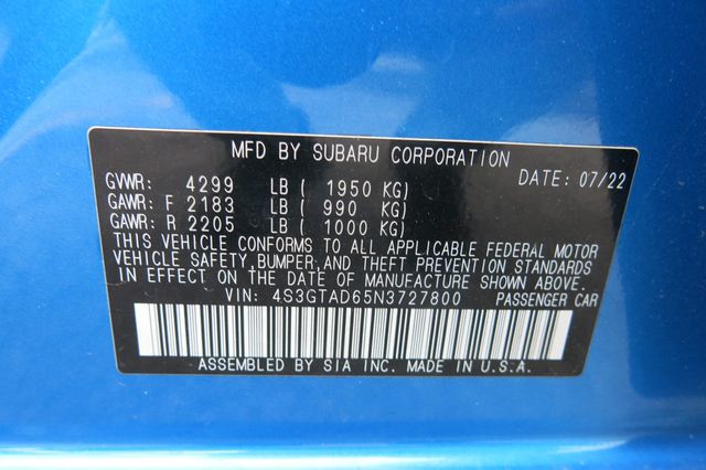2022 Subaru Impreza Premium 5-door CVT - 23061850 - 35