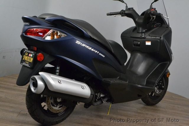 2022 Used Suzuki Burgman 200 Under 500 Miles! at SF Moto Serving Francisco, CA, IID