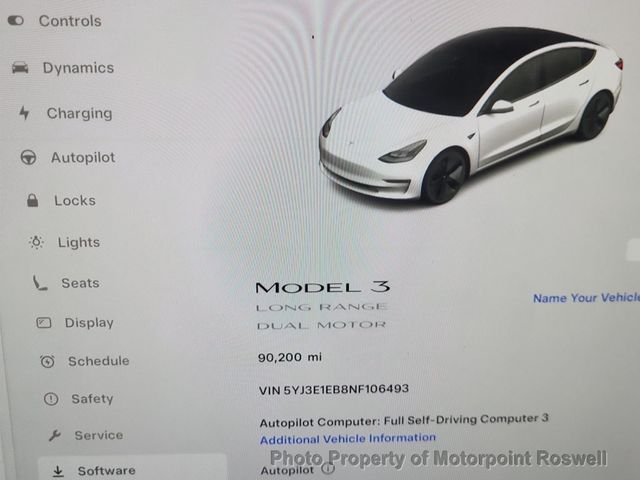 2022 Tesla Model 3 Long Range AWD - 22731825 - 2