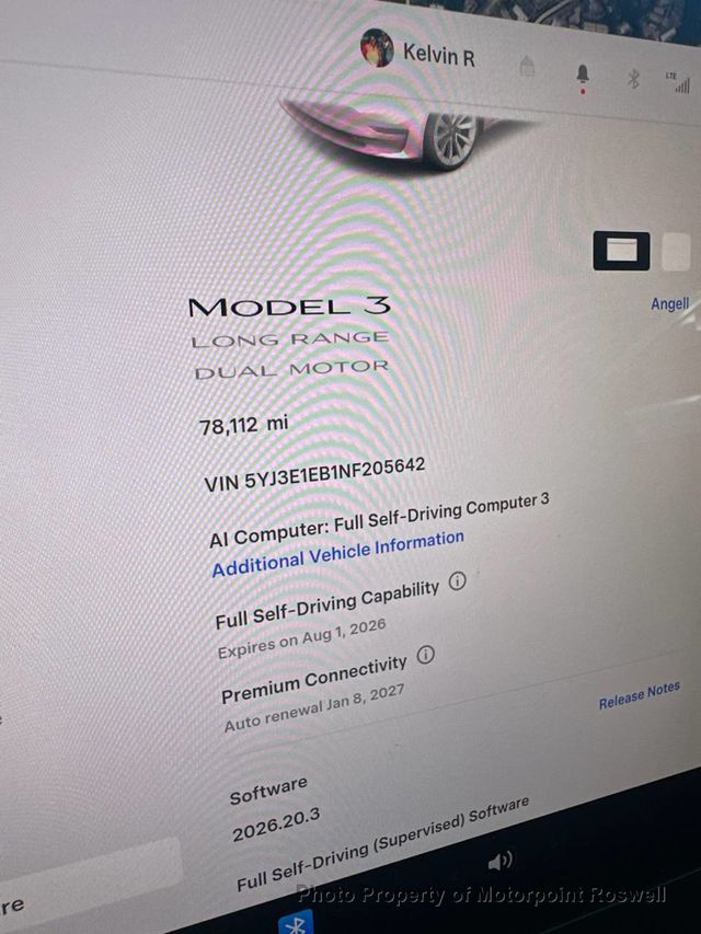 2022 Tesla Model 3 Long Range AWD - 23042578 - 2