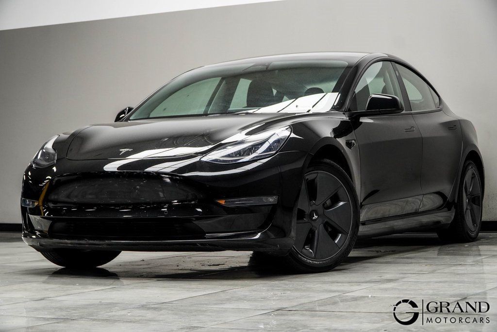 Used 2022 Tesla Model 3 Long Range with VIN 5YJ3E1EB7NF266476 for sale in Kennesaw, GA