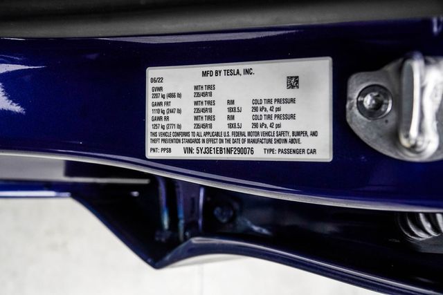2022 Tesla Model 3 Long Range AWD - 23040654 - 37