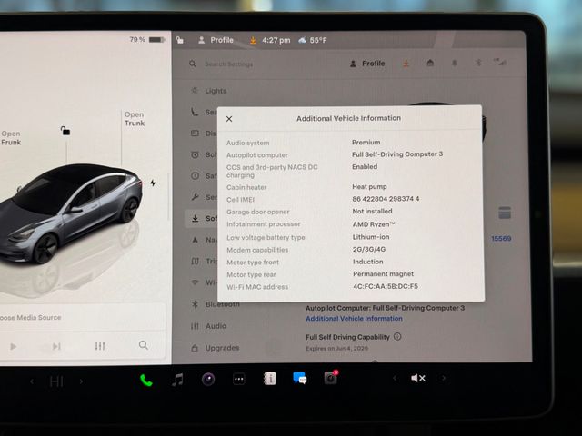 2022 Tesla Model 3 Long Range AWD - 22995790 - 33