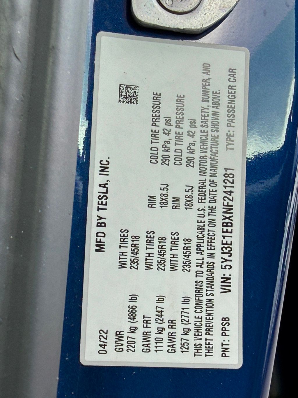 2022 Tesla Model 3 Long Range AWD - 22933001 - 36