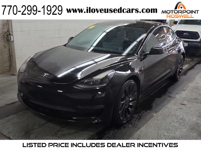 2022 Tesla Model 3 Performance AWD - 22741898 - 0