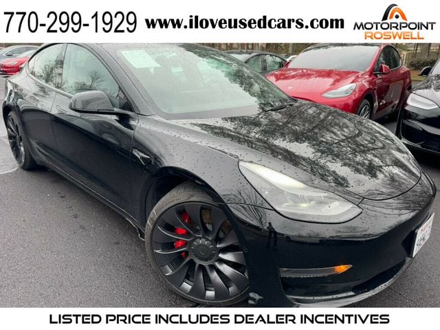 2022 Tesla Model 3 Performance AWD - 22764063 - 0