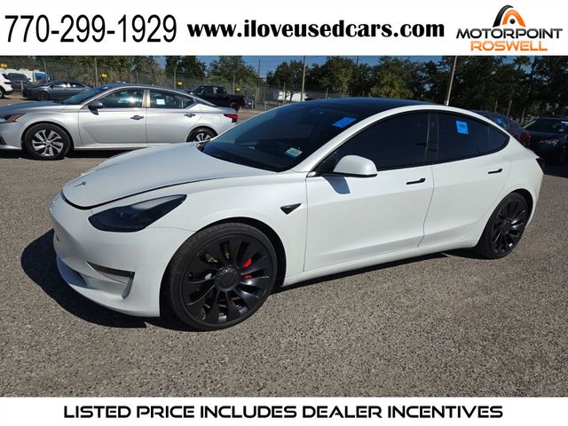 2022 Tesla Model 3 Performance AWD - 22948191 - 0