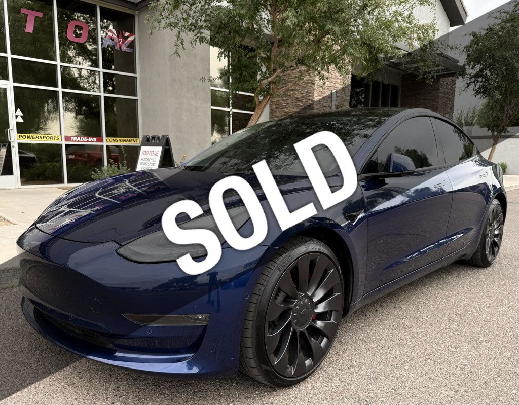 2022 Tesla Model 3 Performance AWD - 22929019 - 0