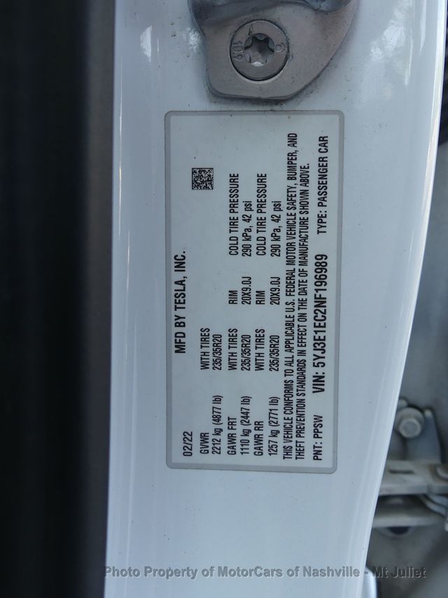 2022 Tesla Model 3 Performance AWD - 23074661 - 41