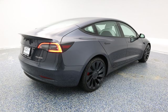 2022 Tesla Model 3 Performance AWD with White & Black Premium Interior - 22937909 - 2
