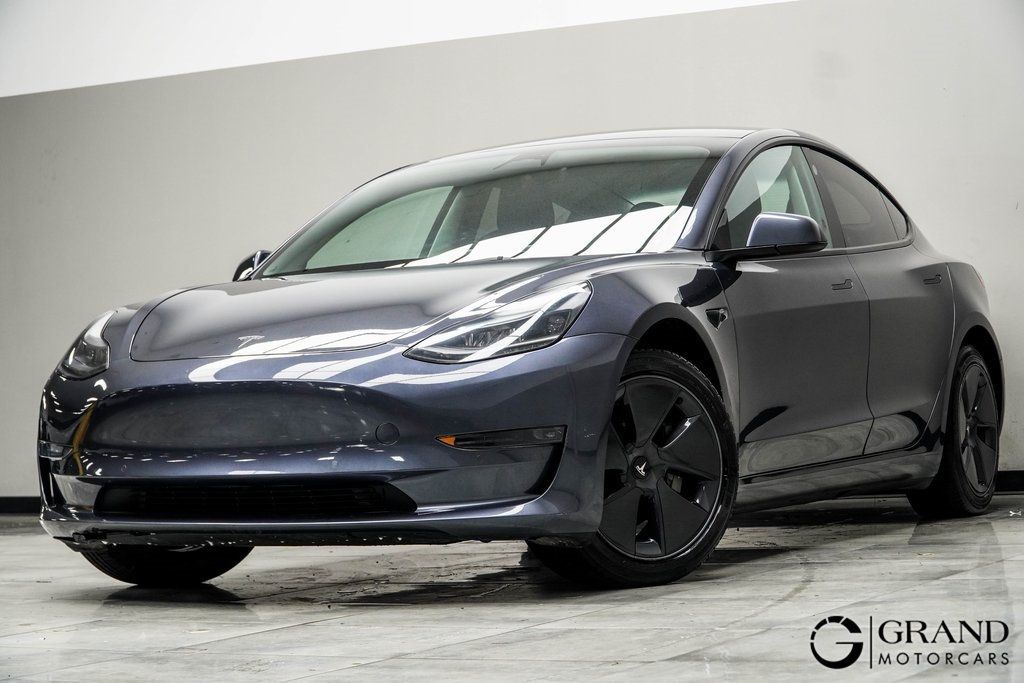 Used 2022 Tesla Model 3 Base with VIN 5YJ3E1EA4NF159084 for sale in Kennesaw, GA