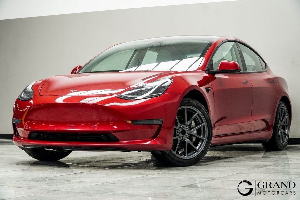 Used 2022 Tesla Model 3 Base with VIN 5YJ3E1EA4NF202581 for sale in Kennesaw, GA