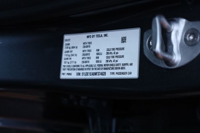 2022 Tesla Model 3 RWD - 22939963 - 41