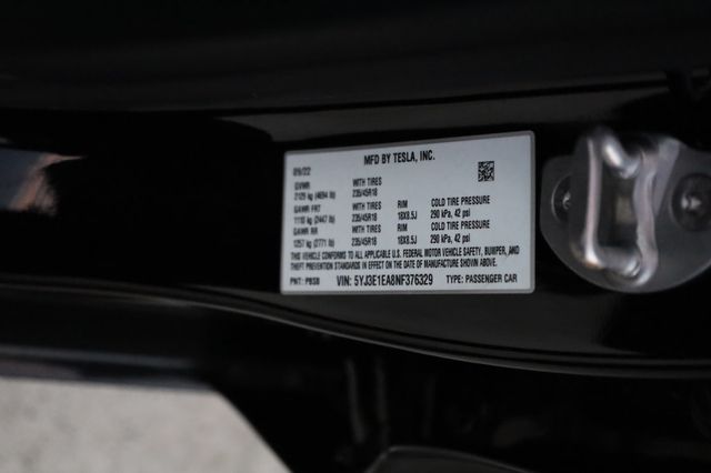 2022 Tesla Model 3 RWD - 22939964 - 8