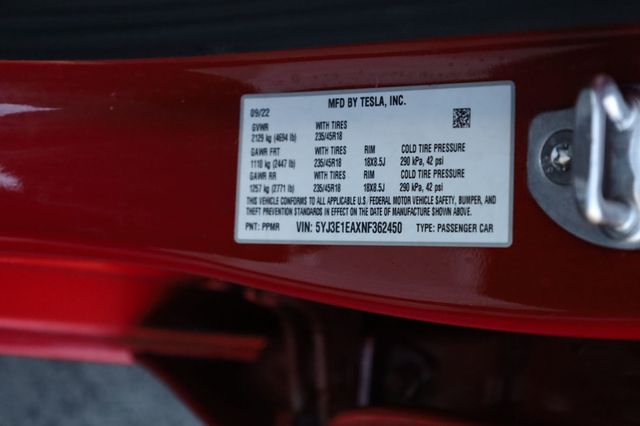 2022 Tesla Model 3 RWD - 22939969 - 15