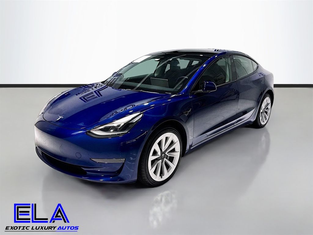 2022 Tesla Model 3 UNDER FULL FACTORY BUMPER TO BUMPER WARRANTY! WHEEL PACKAGE! RWD - 22932978 - 2