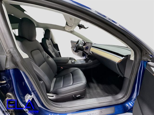 2022 Tesla Model 3 UNDER FULL FACTORY BUMPER TO BUMPER WARRANTY! WHEEL PACKAGE! RWD - 22932978 - 30