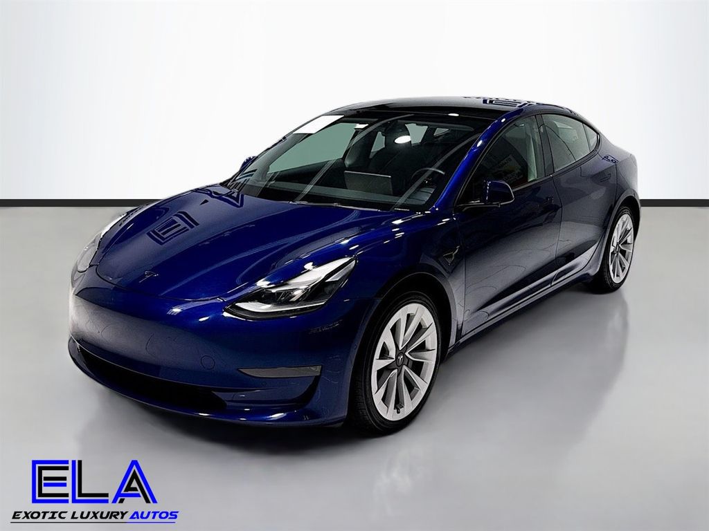 2022 Tesla Model 3 UNDER FULL FACTORY BUMPER TO BUMPER WARRANTY! WHEEL PACKAGE! RWD - 22932978 - 32