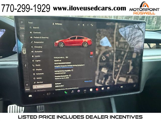 2022 Tesla Model S AWD - 22965774 - 0