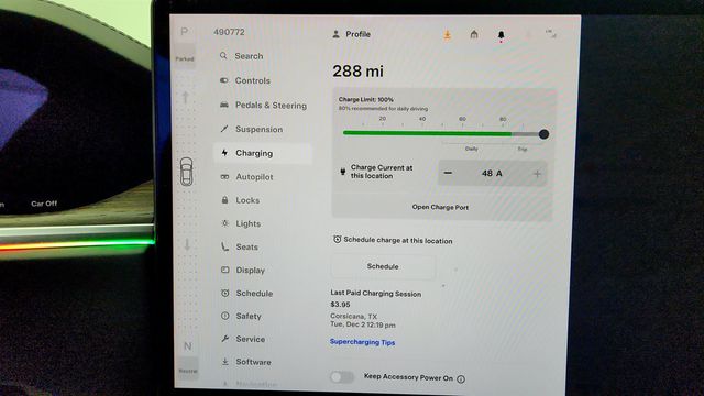 2022 Tesla Model S AWD with 21'' Arachnid Wheels - 22965164 - 18