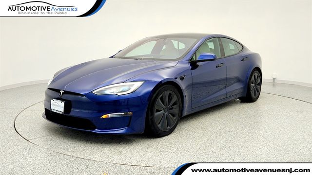 2022 Tesla Model S AWD with Cream Premium Interior - 22964417 - 0