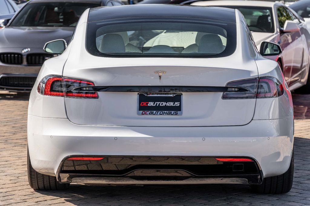 2022 Tesla Model S Custom steering yoke! White Interior! - 22394026 - 11