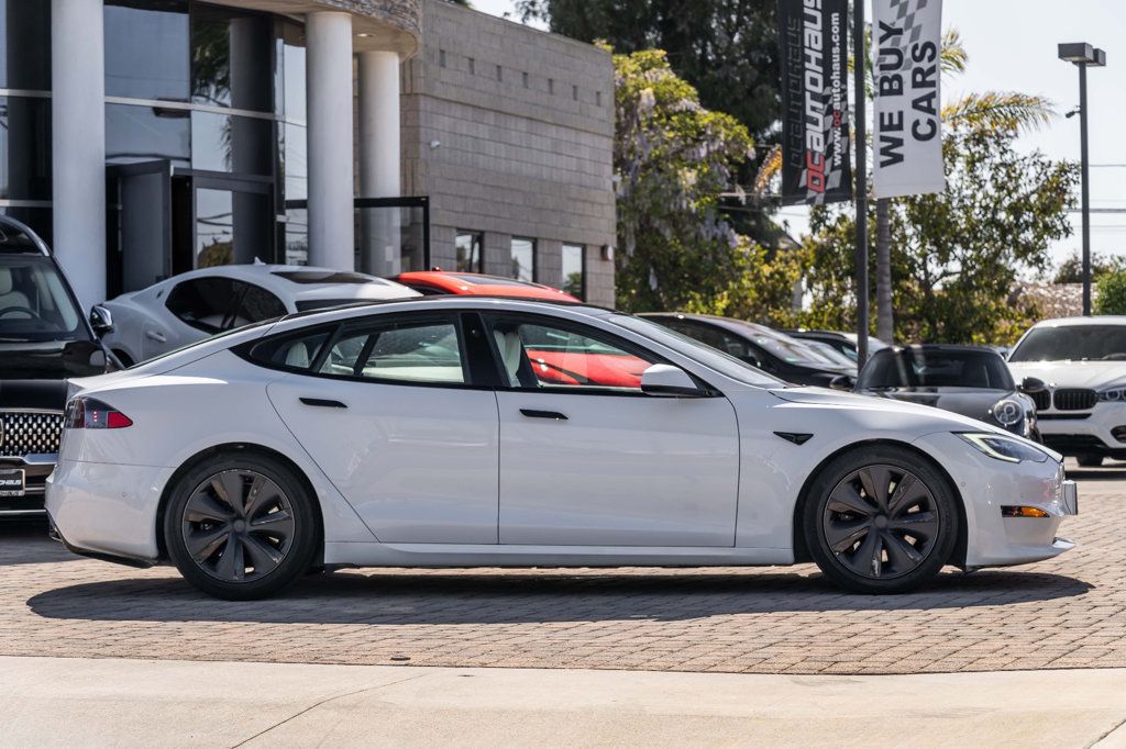 2022 Tesla Model S Custom steering yoke! White Interior! - 22394026 - 5
