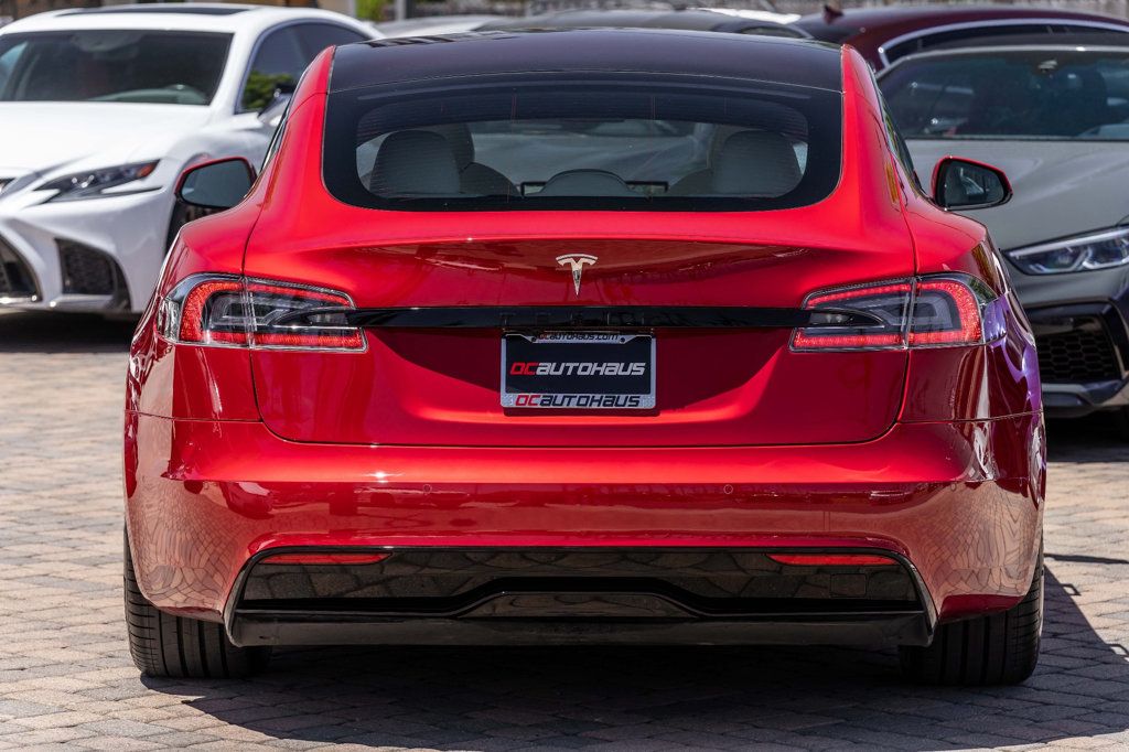 2022 Tesla Model S LIKE NEW! CREAM INTERIOR!!!  - 22424255 - 10