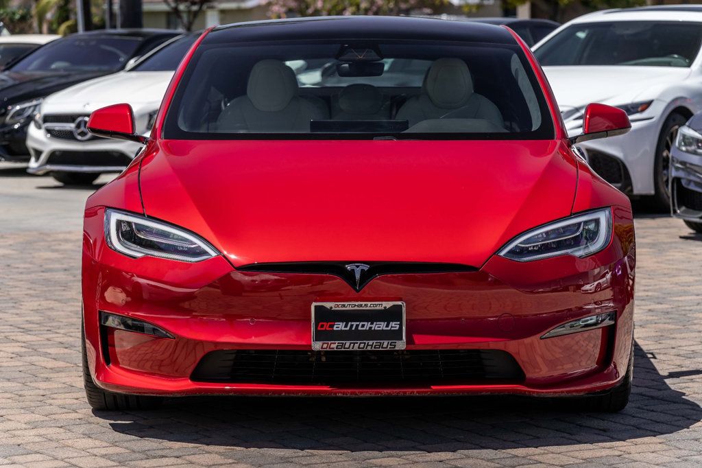 2022 Tesla Model S LIKE NEW! CREAM INTERIOR!!!  - 22424255 - 6