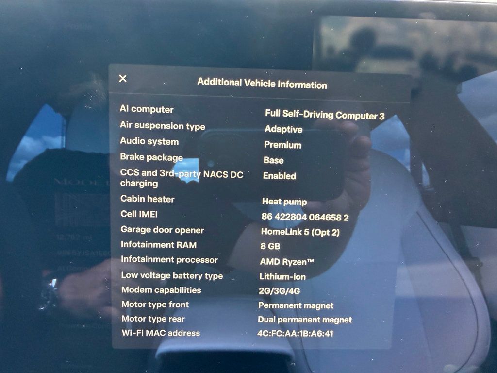 2022 Tesla Model S **MODEL S PLAID**WHITE ON WHITE** - 23013246 - 19