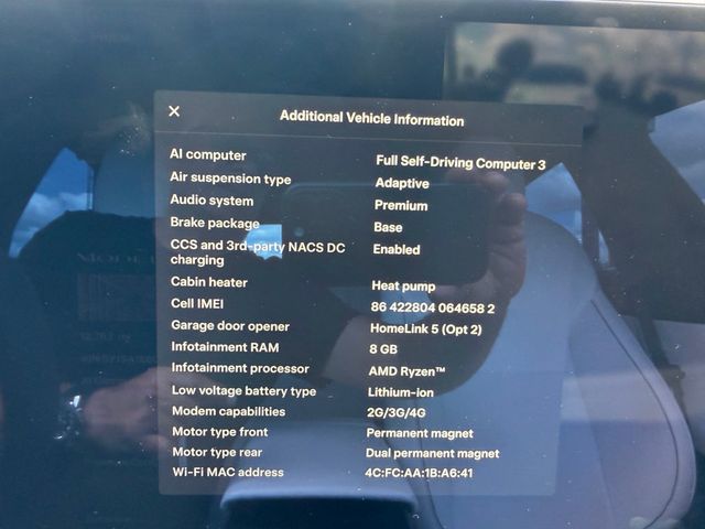 2022 Tesla Model S **MODEL S PLAID**WHITE ON WHITE** - 23013246 - 19