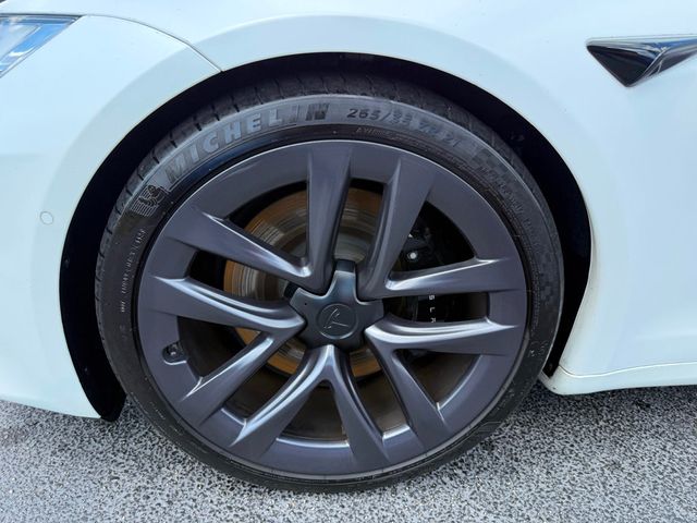 2022 Tesla Model S **MODEL S PLAID**WHITE ON WHITE** - 23013246 - 40