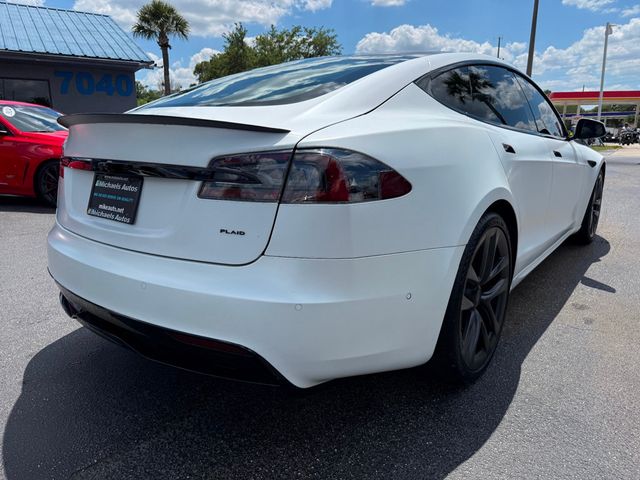 2022 Tesla Model S **MODEL S PLAID**WHITE ON WHITE** - 23013246 - 4