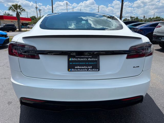 2022 Tesla Model S **MODEL S PLAID**WHITE ON WHITE** - 23013246 - 5
