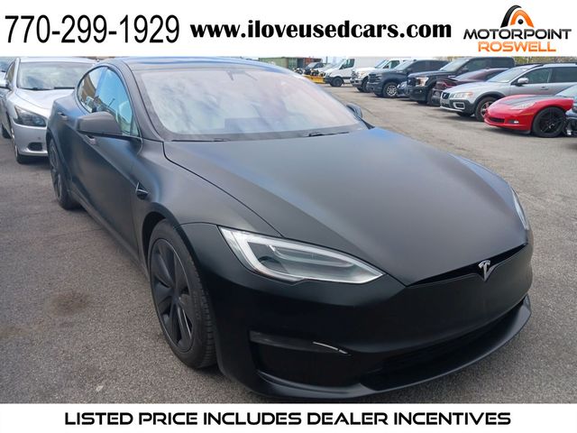 2022 Tesla Model S Plaid AWD - 23015752 - 0
