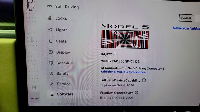 2022 Tesla Model S Plaid AWD w/ Cream Premium Interior - 23083467 - 13