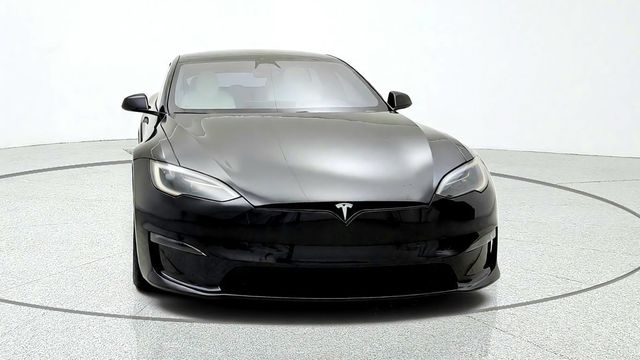 2022 Tesla Model S Plaid AWD w/ White & Black Premium Interior - 23083377 - 1