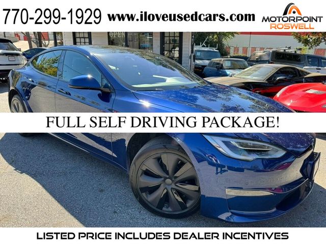 2022 Tesla Model S TRANSFERABLE FULL SELF DRIVING - 22624448 - 0