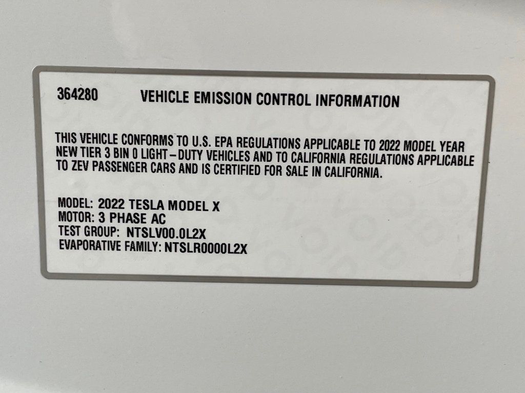 2022 Tesla Model X AWD - 23000716 - 61