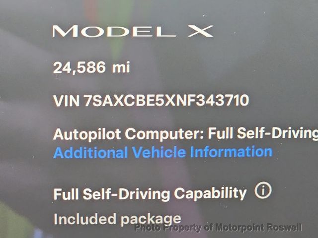 2022 Tesla Model X AWD - 23061794 - 2