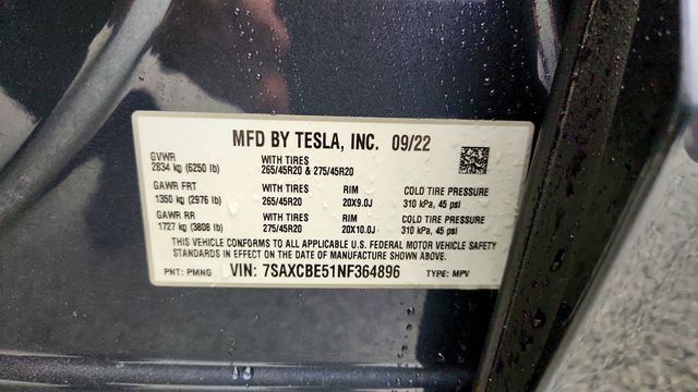 2022 Tesla Model X AWD - 23000067 - 24