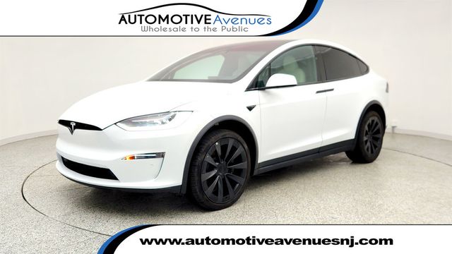 2022 Tesla Model X AWD w/ 22'' Turbine Wheels & Cream Premium Interior - 23020172 - 0