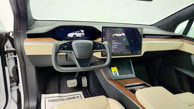 2022 Tesla Model X AWD w/ 22'' Turbine Wheels & Cream Premium Interior - 23020172 - 11