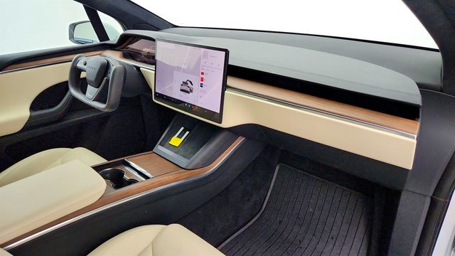 2022 Tesla Model X AWD w/ 22'' Turbine Wheels & Cream Premium Interior - 23020172 - 28